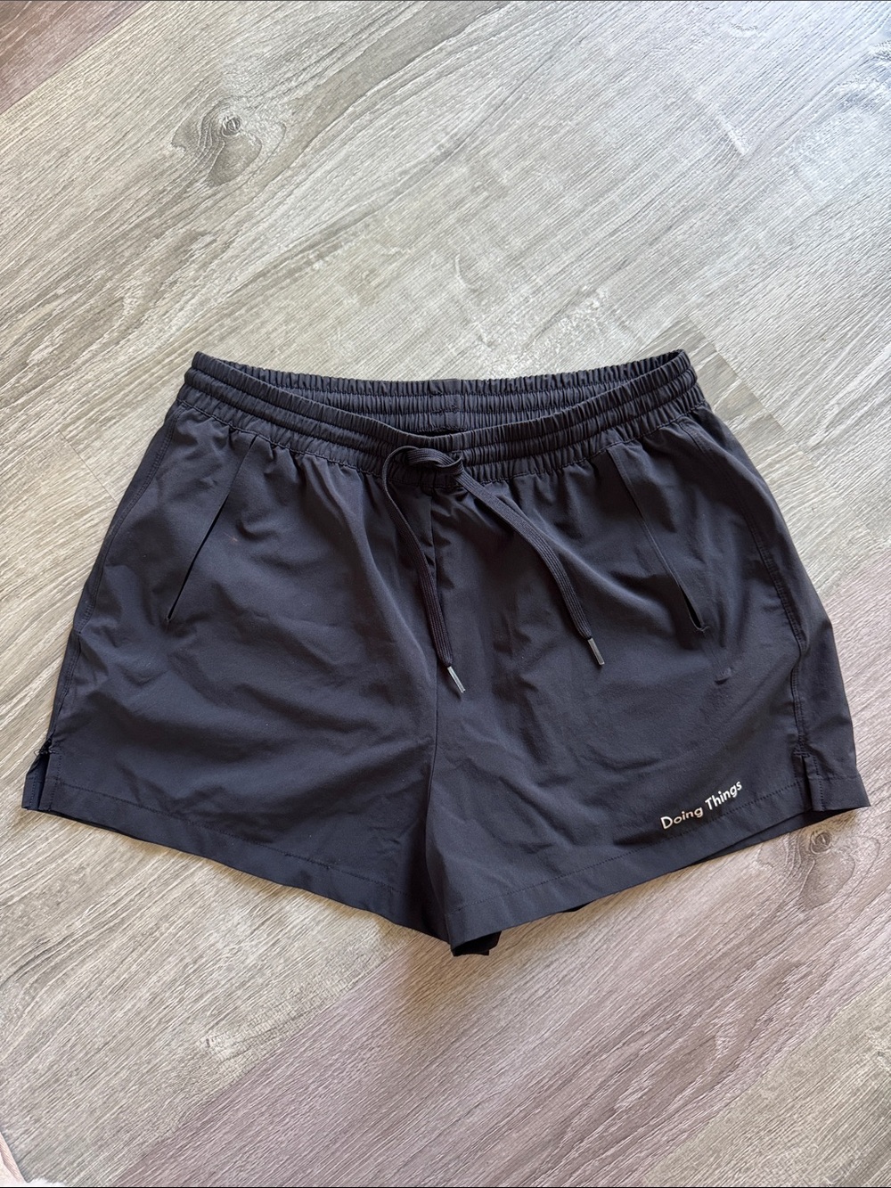Outdoor Voices Doing Things Short Athletic Shorts Black Medium